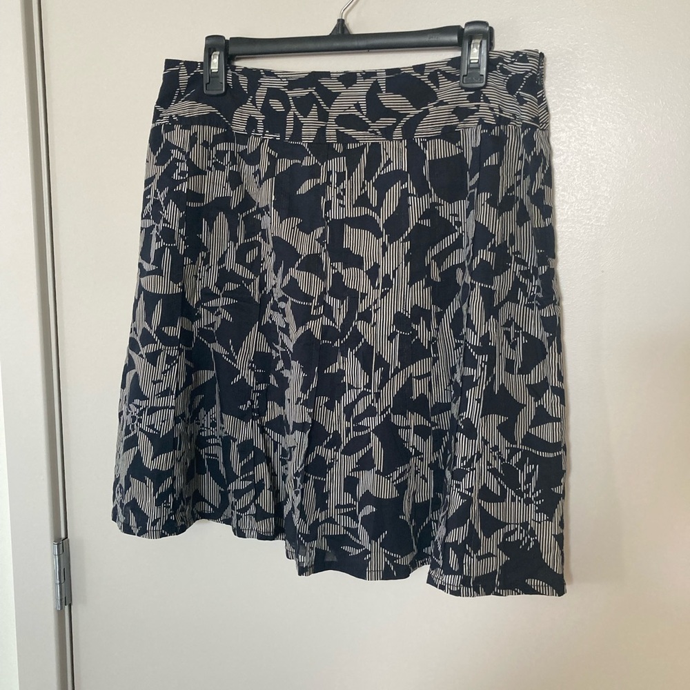 Ann Taylor skirt petite cotton lined